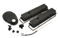 Engine Dress Up Kit Flat Black Fits 1960-1985 Chevrolet 262-400 Small Block Mr Gasket