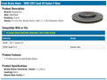 BRAKE ROTOR