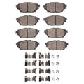 R1 12-20 Freightliner FL360 (Mexico) Front/Rear Ceramic Pads & Hardware Kit