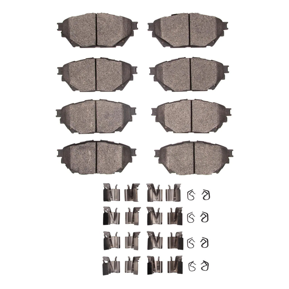 R1 12-20 Freightliner FL360 (Mexico) Front/Rear Semi Met Pads & Hardware Kit