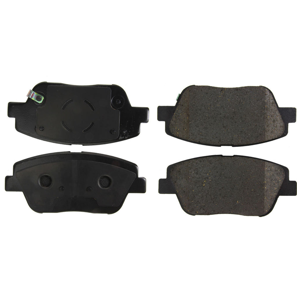 Posi-Quiet 12/09-13 Hyundai Sonata / 11-12 Kia Optima LX/Hybrid Front Ceramic Brake Pads