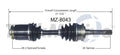 TRAKMOTIVE auto part detail