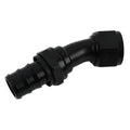 Fragola -16AN Push-Lite End 30 Degree - Black