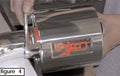 Injen air filter installed view
