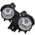 FOG LIGHTS WITH CLEAR LENS AND WIRING HARNESS KIT WITH SWITCH