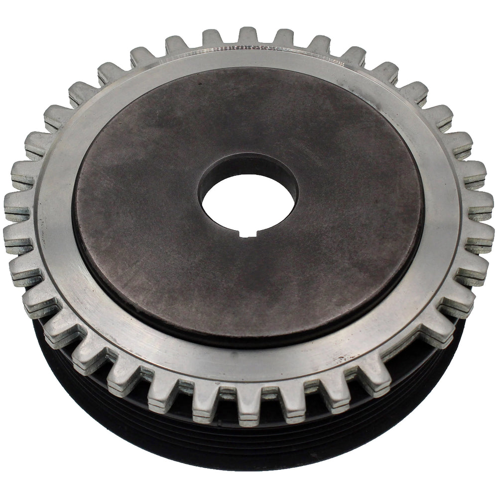 Harmonic Balancer Kit: 2002-2003 Ford Escort 2002-2003 Ford Focus L4 2.0L vin p; serpentine belt style