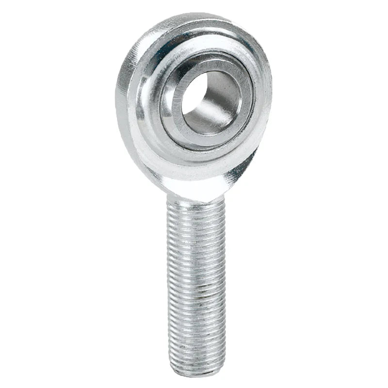 QA1 G Series 2-Pc Rod End - Male/Right Hand - .75in Bore x 3/4-16 w/Stud - Stainless Steel w/PTFE