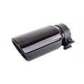 Black Chrome Stainless Steel Exhaust Tip 14 Inch Inlet Size: 3.0 Inch Outlet Size: 4.0 Inch Black Chrome Go Rhino