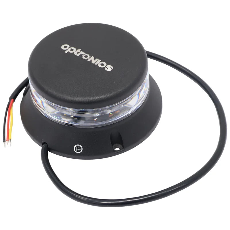 LED BEACON;LOW PROFILE;CLEAR;HW;BOL