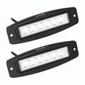 FLUSH MOUNT DRIVING LIGHT 6 LED SPOT (2PK)