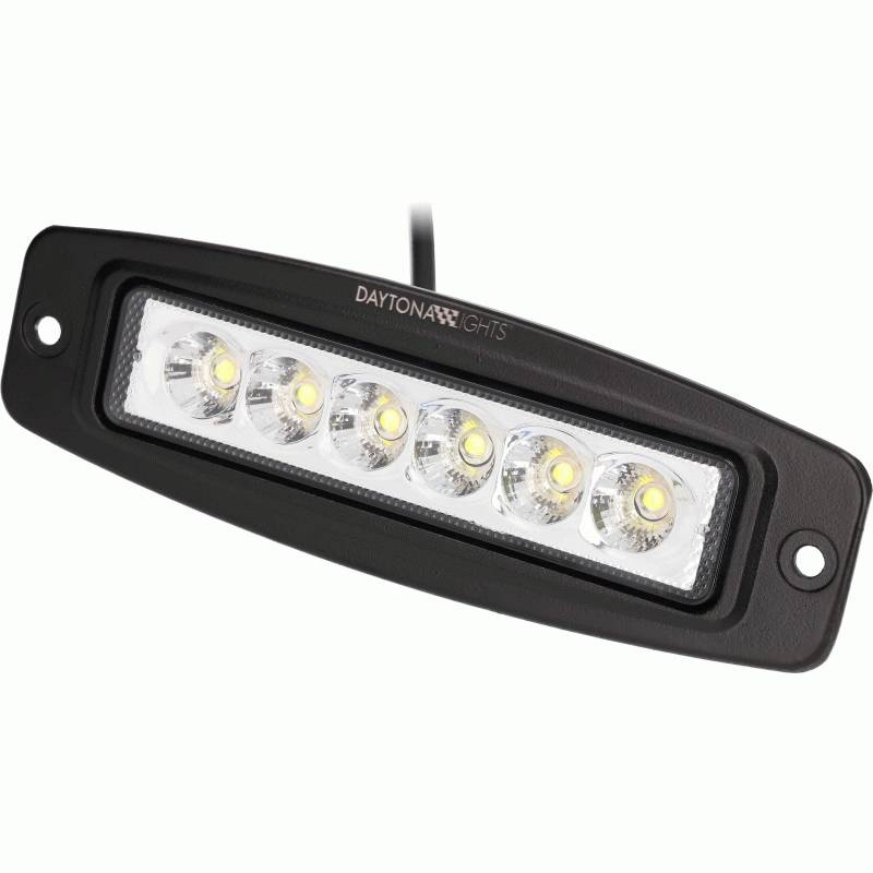FLUSH MOUNT DRIVING LIGHT 6 LED SPOT (2PK)