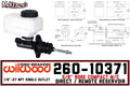 Wilwood M/CCOMPACT REMOTE.62BODY ASSEMBLY