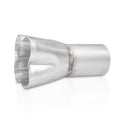 Stainless Works 4 way collector-2in inlet 3in od outlet