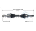 NEW CV AXLE
