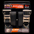 RATCHET STRAP-1.5INX12FT-2PK