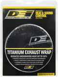 DEI Exhaust Wrap 2in x 50ft - Titanium - Black