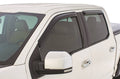 Stampede 2005-2015 Toyota Tacoma Extended Cab Pickup Tape-Onz Sidewind Deflector 4pc - Smoke