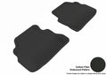 3D MAXpider 2007-2013 BMW 3 Series E92 Kagu 2nd Row Floormats - Black
