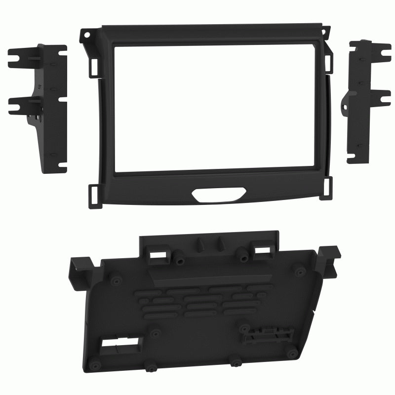 19-C FORD RANGER - PIONEER 8 INCH RADIOS DASH KIT-MATTE BLACK