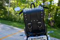 Willie & Max Universal Ranger Sissy Bar Bag (8 in L x 10 in W x 4.5 H) - Black