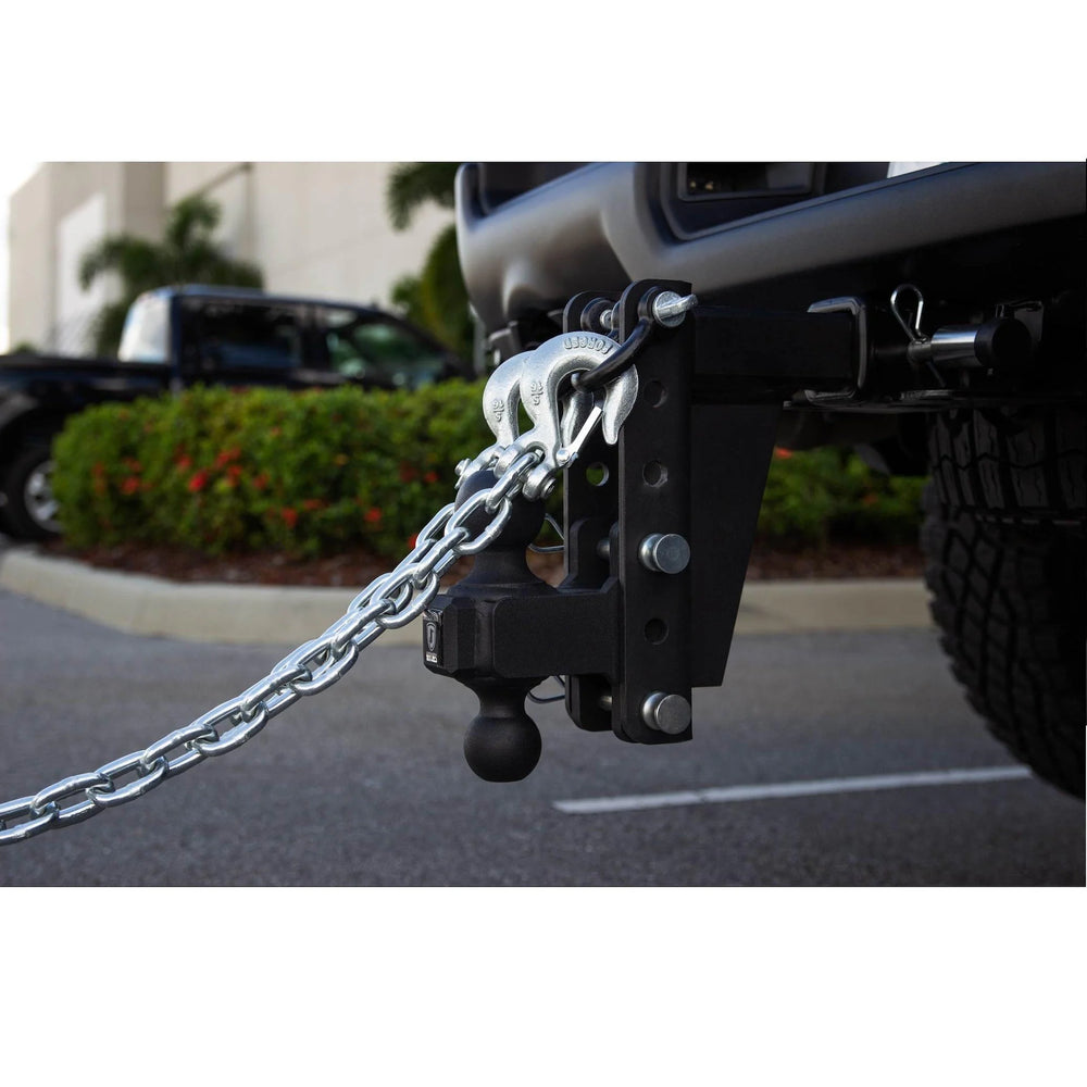 BULLETPROOF HEAVY DUTY 3/8IN SAFETY CHAINSGOLD CHROMATEPAIR