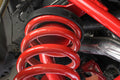 BMR 79-04 Ford Mustang Front Upper Coil Spring Seat - Black Hammertone
