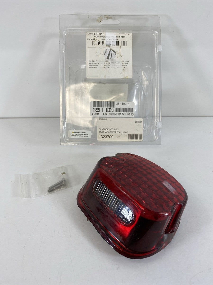 Letric Lighting Slantback Led Taillight Red