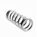QA1 2-1/2in ID High Travel Spring - 9in Length x 400lbs/in - Silver Powder Coated