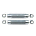 QA1 2-1/2in ID High Travel Spring - 10in Length x 100lbs/in - Silver Powder Coated