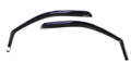 WeatherTech 07+ Chevrolet Avalanche Front Side Window Deflectors - Dark Smoke