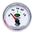 Autometer Traditional Chrome 2-1/16in 0 Ohm - 30 Ohm Full Electrical Fuel Level Gauge