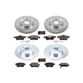 Power Stop 14-19 Fiat 500L Front & Rear Z23 Evolution Sport Brake Kit