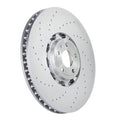 SHW 21-22 Audi RS6 4.0L V8 Front Drilled-Dimpled Lightweight Brake Rotor (4K0615301S)