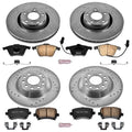Power Stop 05-11 Audi A6 Front & Rear Z23 Evolution Sport Brake Kit