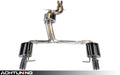 AWE Tuning Audi C7 A6 3.0T Touring Edition Exhaust - Dual Outlet Chrome Silver Tips