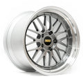 BBS LM 20x9 5x112 ET25 Diamond Black Center / Diamond Cut Lip Wheel -82mm PFS/Clip Required