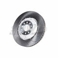 SHW 2003 Audi RS6 4.2L Right Front Cross-Drilled Lightweight Brake Rotor (4B3615302A)