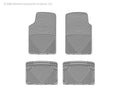 WeatherTech 64-79 Volkswagen Bug Front and Rear Rubber Mats - Grey