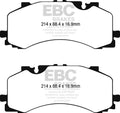 EBC 2020+ Audi A8 quattro D5 4.0T/Electric (60) Bluestuff Front Brake Pads