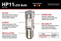 Diode Dynamics 1156 LED Bulb HP11 LED - Cool - White (Pair)