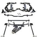 Ridetech 68-74 Chevrolet Nova (w/ Bump Frame) HQ Coilover System w/ Hub Spindle & Double Adj. Bars