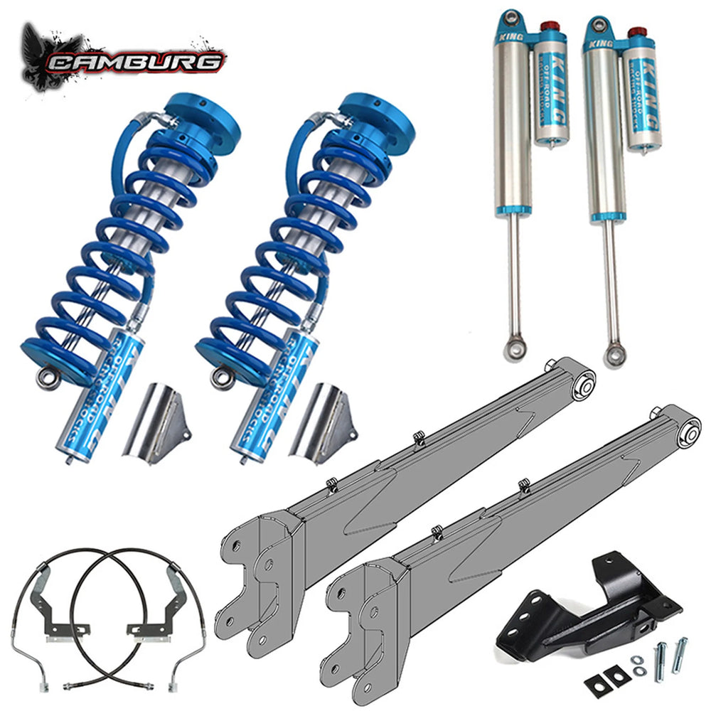 Camburg Ford F-250 350 4wd 17-22 King 2.5 Coilover w Adj 2.5 3.5 Performance System