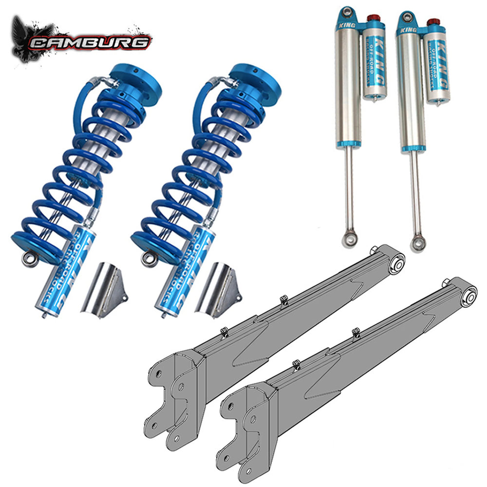 Camburg Ford F-250 350 4wd 05-16 King 2.5 Coilover w Adj 2.5 Performance System
