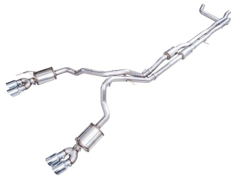 AWE Tuning silver cat-back exhaust
