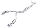 AWE 2021+ Chevy Suburban/GM Yukon XL 6.2L 0FG Edition Cat Back Exhaust - Quad Chrome Silver Tips