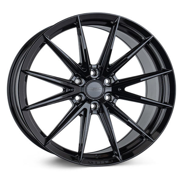 Vossen black auto part