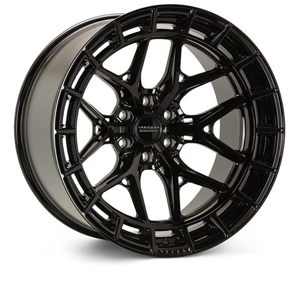 Vossen HFX-5 - 20x9.5 - 6x139.7 - ET30 - Deep Face - 106.1 - Silver Polished Wheel