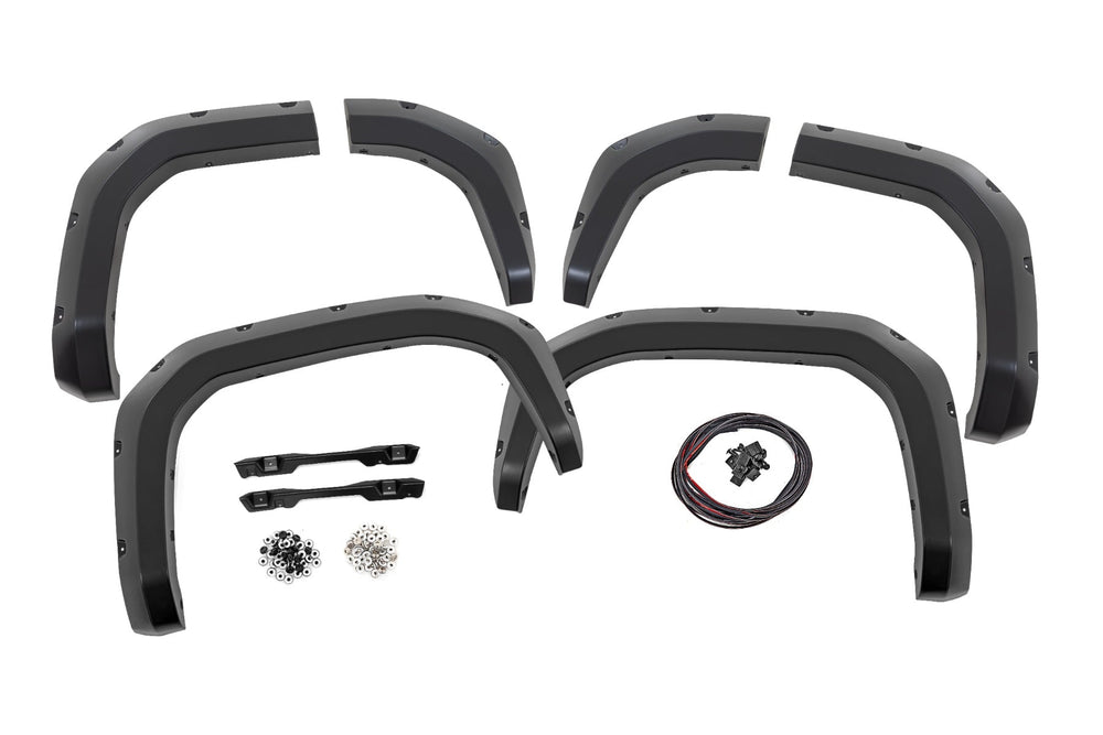 Rough Country Fender Flares 040 Super White Toyota 4Runner 2WD 4WD (2025-2026) F-T12511-040