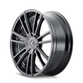 Kraze KR183 Spectra 18x8 / 5x110/127 BP / 40mm Offset / 72.62mm Hub Gloss Black Wheel