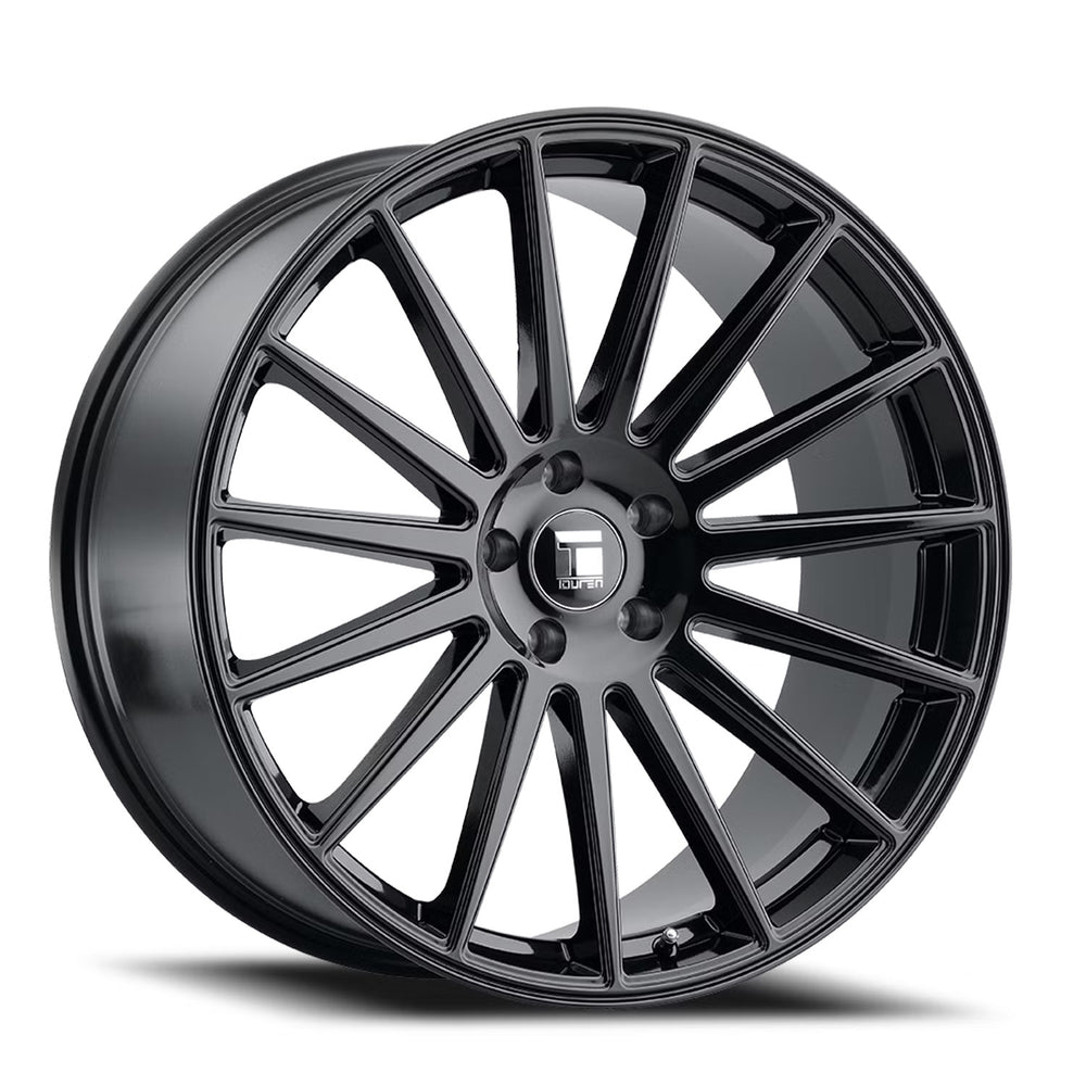 Touren 3292 TR92 18x8 / 5x112 BP / 35mm Offset / 66.56mm Hub Gloss Black Wheel